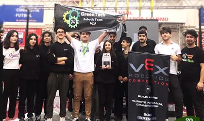 VEX ROBOTICS İSTANBULDA BAŞARI