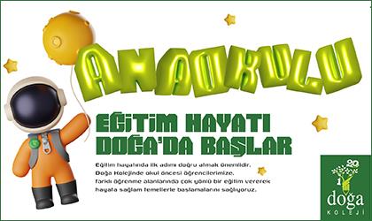 EĞİTİM HAYATI DOĞA'DA BAŞLAR