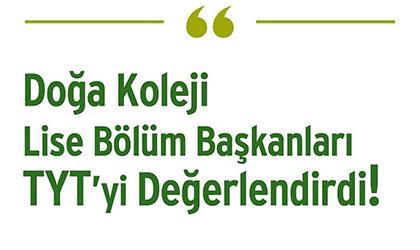 2025 TYT'Yİ DEĞERLENDİRDİK