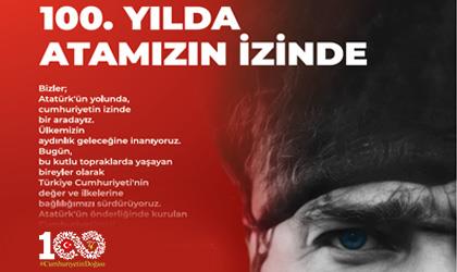 100. YILDA ATAMIZIN İZİNDE!