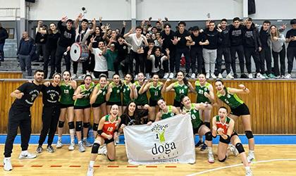 VOLEYBOLDA ŞAMPİYON DEĞİŞMİYOR