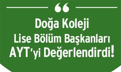 2025 AYT'Yİ DEĞERLENDİRDİK