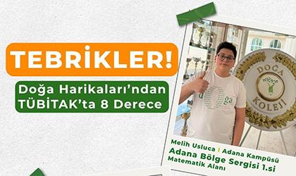 TUBİTAK'TA 8 DERECE DOĞA'NIN