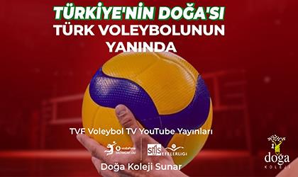 TÜRK VOLEYBOLUNUN YANINDAYIZ