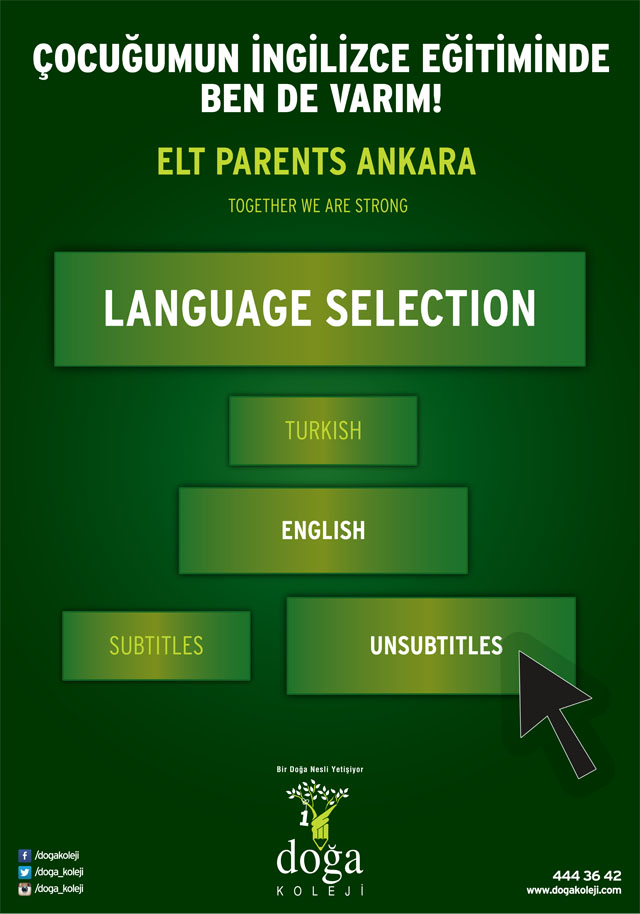 ELT PARENTS ANKARA SEMİNERİNE DAVETLİSİNİZ! 